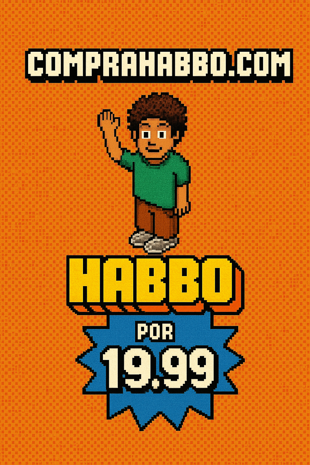 Promoção Habbo por R$ 19,99 no CompraHabbo